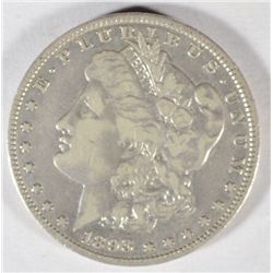1893 O MORGAN DOLLAR VF 25