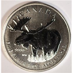 2012 CANADA    MOOSE  1 oz. silver       est  $50-$60
