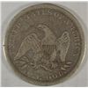 Image 2 : 1841 Seated $    VG mark on reverse