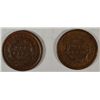 Image 2 : 2  1843  large pennys  VG & F  UNATTRIBUTED est  $45-$50