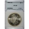 Image 1 : 1884 CC Morgan Dollar NNC MS66, It's MS65