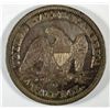 Image 2 : 1850O  Seated half $  all original tone  VF/ XF   est  $90-$100