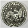 Image 2 : 1858  Seated half $  VF+ scratches   est  $50-$60