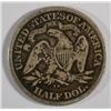 Image 2 : 1876 CC Seated Half Dollar About Fine