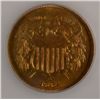 Image 2 : 1864 TWO CENT SEGS MS65, RED