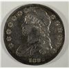 Image 1 : 1834 SMALL DATE, STARS, & LETTERS BUST HALF DOLLAR F+