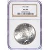 Image 1 : 1925    Peace $  NGC67   RARE   est $4200--$4500