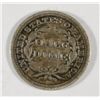 Image 2 : 1842  Seated Liberty   half dime VF/XF   est  $30-$35