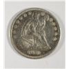 Image 1 : 1859  Seated Liberty   half dime XF   est  $60-$65
