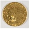 Image 1 : 1914  $2 1/2 Indian  Gold    VF/XF   est  $300-$310