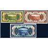 Image 1 : Chinese Italian Banking Corp. 1921 Banknote Trio.