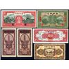 Image 1 : Provincial Banknote Lot of 6 Different Notes, 1918 to 1940's Issues.