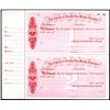 Image 1 : China & South Sea Bank, Limited, Specimen Bill of Exchange Pair by Waterlow & Sons.