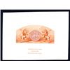 Image 1 : Commercial Bank of China, 1920 Proof Back Vignette, Lions Flanking Medallion.