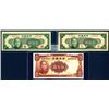 Image 1 : Central Bank of China, 1944-45 Issue Banknote Trio.