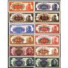 Image 1 : Central Bank of China, 1949 Gold Chin Yuan Issues Group of 12.