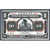 Image 1 : International Banking Corporation, 1919 “Tael” Issue Specimen Banknote.