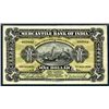 Image 1 : Mercantile Bank of India Limited, 1924 Issue Banknote.