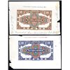 Image 1 : Mukden Bank of Industrial Development, 1918-1919 Bond Issue Color Trial Proof Pair.