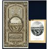 Image 1 : British-American Tobacco Company, Ltd. 1920 Issue Specimen Banknote With MatCh’ing Proof Vignette.