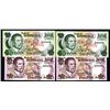 Image 1 : Bank of Bostwana, ND 1982-83 Issue Specimen Quartet.