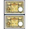 Image 1 : Banque de L'Indochine, ND (1936-39) Sequential Issue Pair.