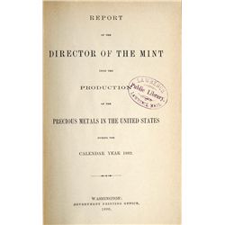 Report of the Director of the Mint, 1889
