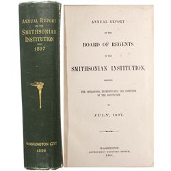 Smithsonian Institute, Annual Report of the Board of Regents (1898)