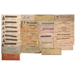 Nevada Banking Checks and Covers Assortment