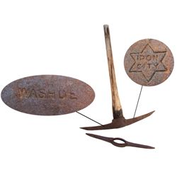 Pick Ax used in Comstock Mining District