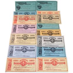 A LARGE LOT OF HUMBOLT COUNTY WARRANTS, FROM WINNEMUCCA, NEVADA, DATED 1912-1922 LOT OF 15: # 17696,