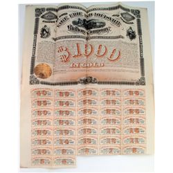 Lake Erie and Louisville Railway Company $1000 Twenty Year Gold