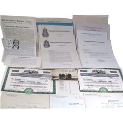 Sam Williams Estate Documents- Utah Southern Oil Company/Walker Bank & Trust company related documen