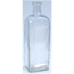 Saloon "Bitters"-KENNEDYS/EAST INDIA/BITTERS/ILER & Co./OMAHA, NEB-no damage, clear, rare in mint st