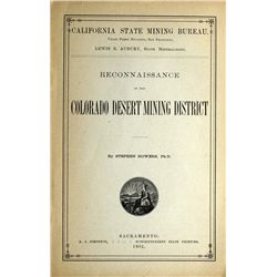 Reconnaissance of the Colorado Desert Mining District