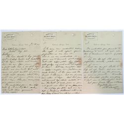 Colorado Springs mining letter (3 page)-letterhead-  Bassett  Real Estate Brokers 112 E. Pikes Peak