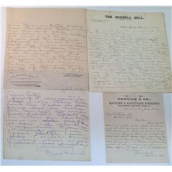 Idaho Springs Mining Letters -THE MIXSELL MILL. (2)  GRAHAM & Co. (1)