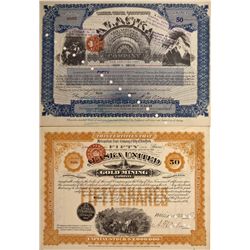 Alaska Gold Mining Stock Certificates