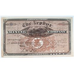 Zephyr Mining Company Stock