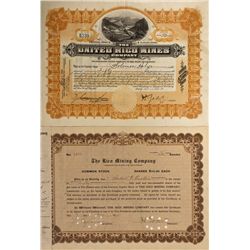 Dolores County Stock Certificates