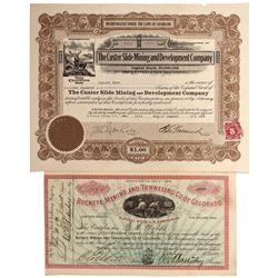 Custer County Stock Certificate Group