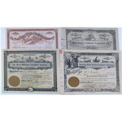Minnesota Telephone Stock Certificate Group