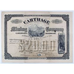 Carthage Mining Company Stock