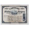 Image 1 : Carthage Mining Company Stock