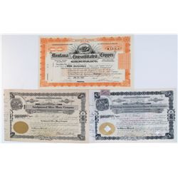 Jefferson County Area Mining Stock Certificates