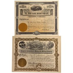 Loomis, Washington Mining Stock Certificate