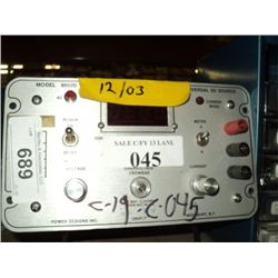 Power Designs 6050D Unit DC Source