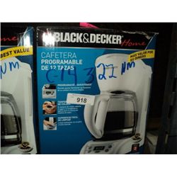 B&D Coffee Maker
