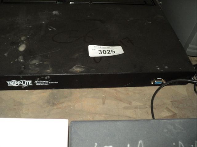 Tripp Light Rack Mount Console