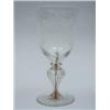 Image 1 : EARLY BLOWN ENGRAVED GOBLET